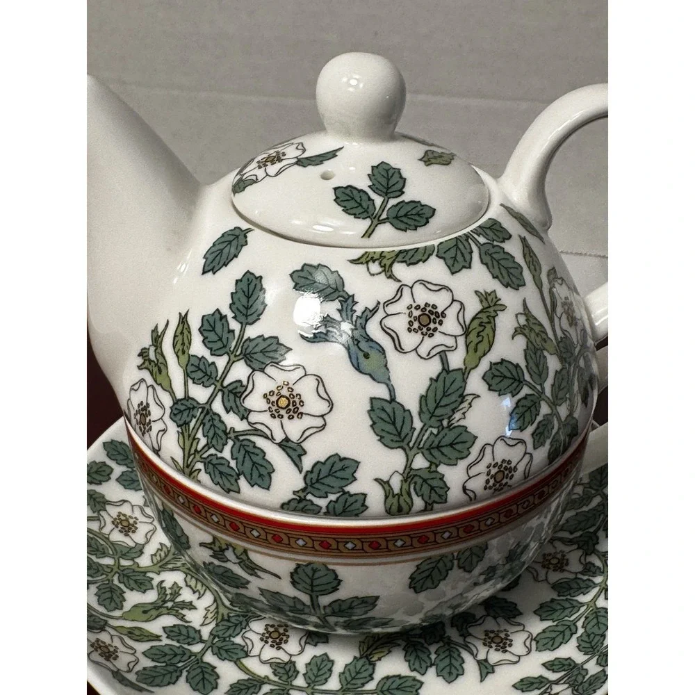 Gardenia Charm Fine Porcelain Tea For One Set